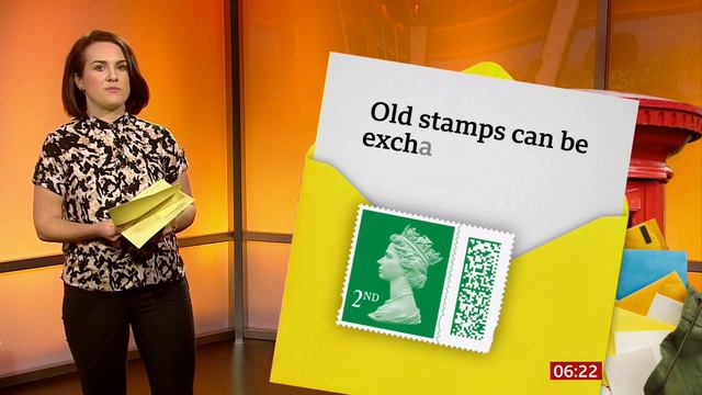 Royal Mail unveils digital stamps - with bar codes and more (UK) - BBC News - 1st February 2022 смотреть онлайн