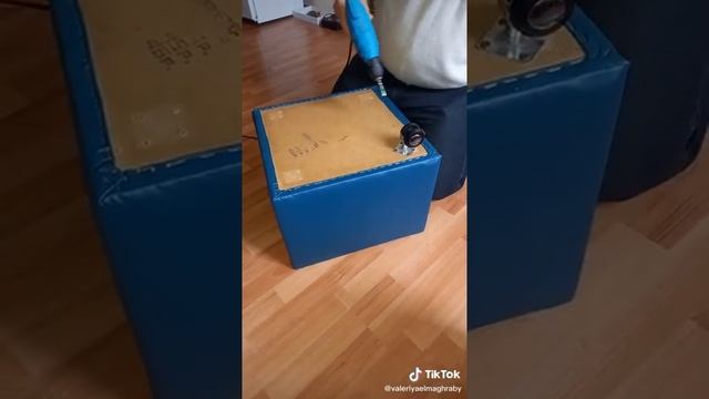 Реставрация пуфика своими руками. смотреть онлайн