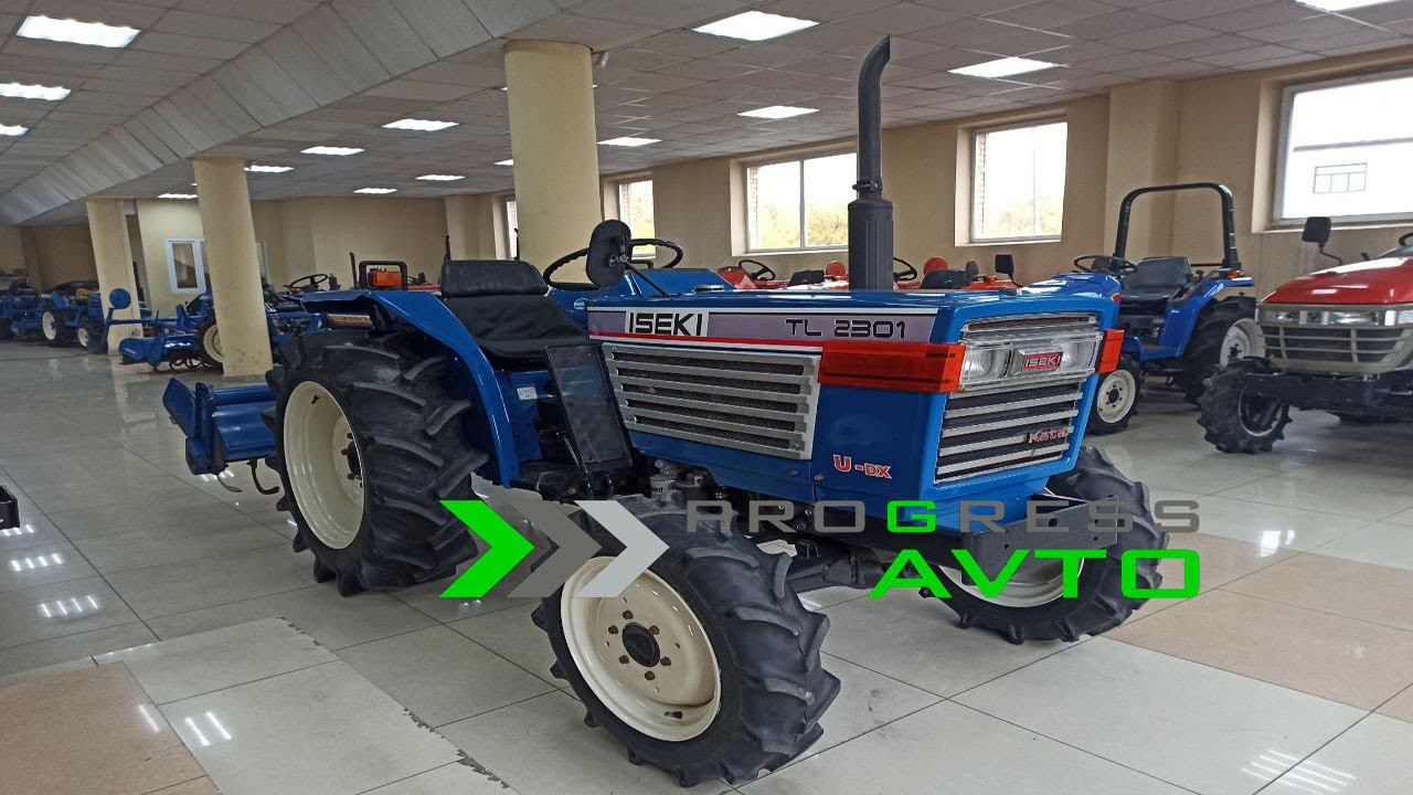 Японский минитрактор ISEKI TL2301 обзор из Омска! 23 л.с., гидроусилитель руля, 2002 год выпуска смотреть онлайн