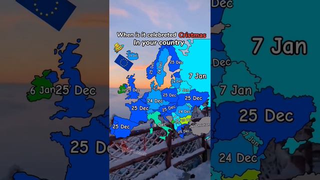 Когда празднуют Рождество в странах Европы? смотреть онлайн
