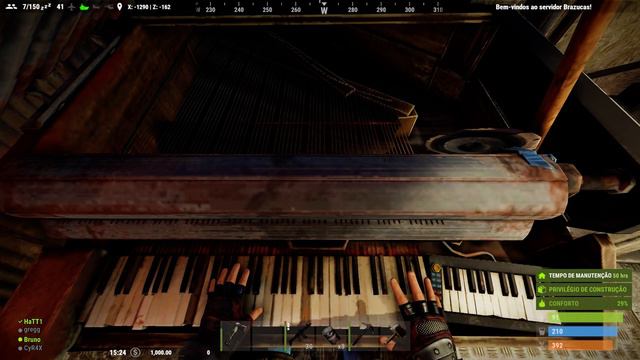RUST: Bohemian Rhapsody no piano do rust смотреть онлайн