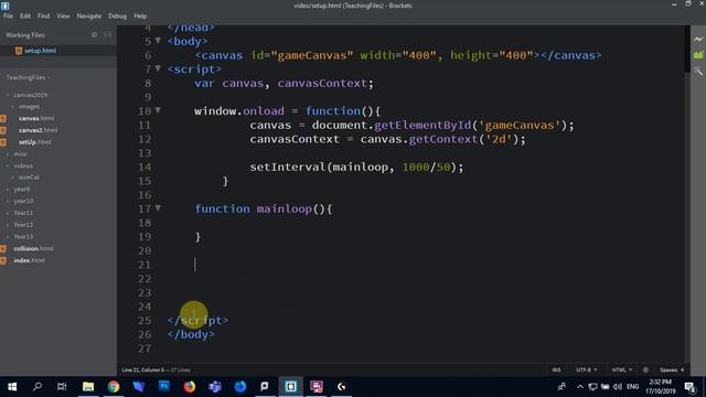 JavaScript canvas how to setup смотреть онлайн