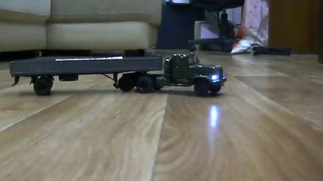 RC КрАЗ-258Б Электрификация масштабных моделей. Проект: "Динамика 34" смотреть онлайн