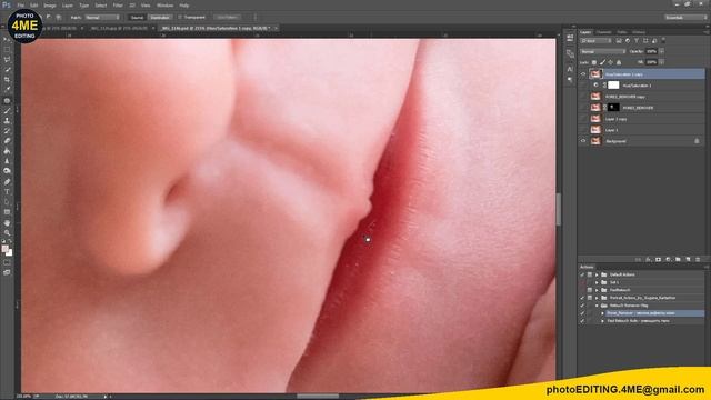 Newborn Retouch in Photoshop смотреть онлайн