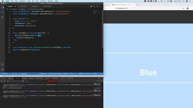 Wprowadzenie do Intersection Observer API смотреть онлайн