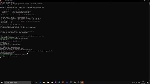 Linux on Windows 10|WSL 2| Tutorial смотреть онлайн