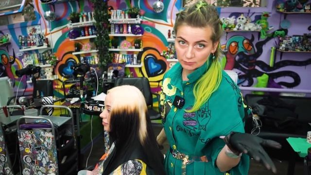 Окрашивание волос Билли Айлиш \ Billie Eilish смотреть онлайн