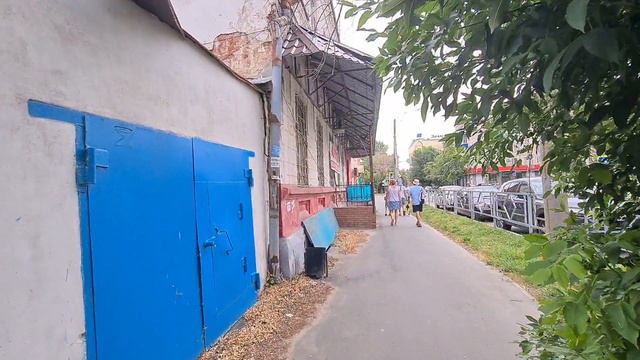 ОБРАТНАЯ ДОРОГА ДО КРЕМЛЯ ПО УЛИЦЕ УЛЬЯНОВА.