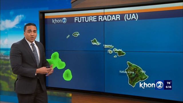 Breezy trade winds take us into new week