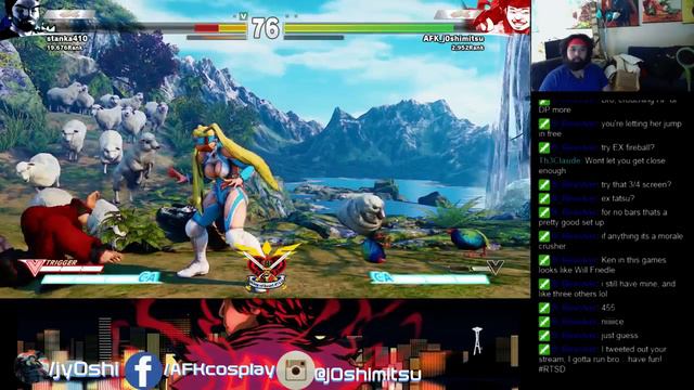 Street Fighter V PC Beta Day 1: J0shimitsu(R. Mika) vs Ken смотреть онлайн