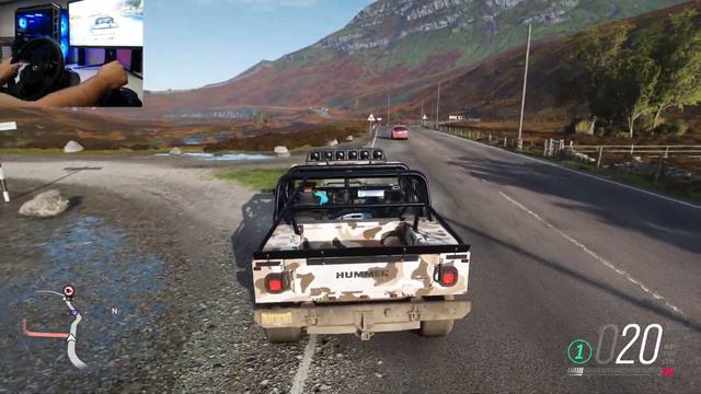 Hummer H1 Alpha Open Top Realistic Offroading - Forza Horizon 4 4K Gameplay With Ultra Settings смотреть онлайн