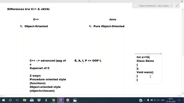 CORE JAVA tutorials || Demo - 5 || by Mr. Shiva Chaithanya On 22-06-2020 @7:30AM смотреть онлайн