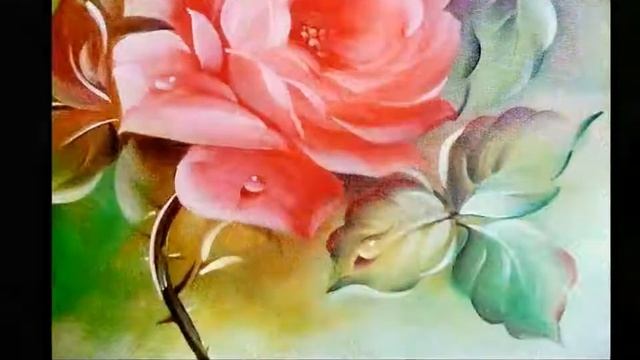 Автор ролика Виталий Тищенко. Бразильский художник Дуглас Фраскетти. Цветочная живопись смотреть онлайн