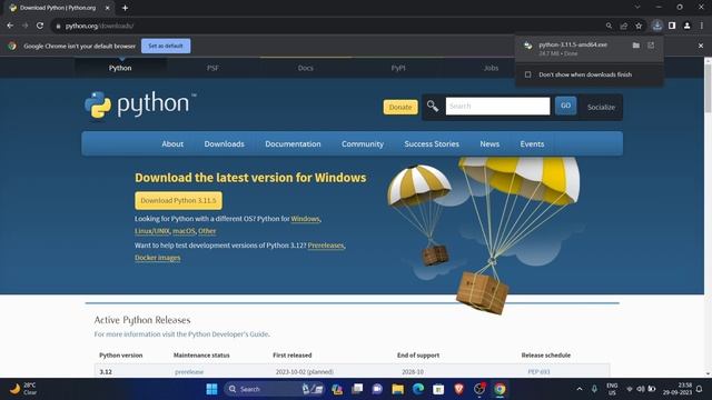 Python Download on Windows 11: Quick & Easy Guide [2023] смотреть онлайн