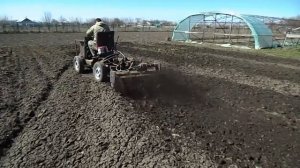 Фреза с приводом от гидромотора.