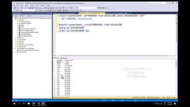 D365 F&O | SQL Order By | For Trainings +917569261540 смотреть онлайн