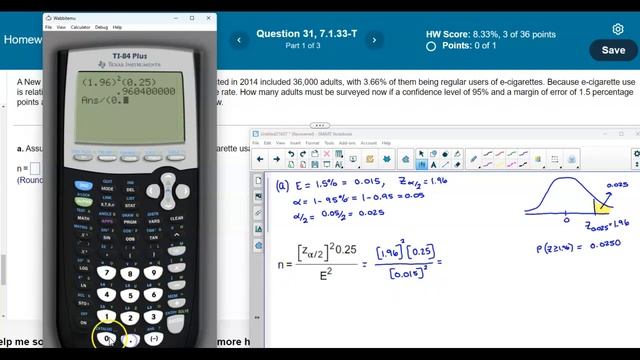 Math 14 7.1.33-T Find the sample size when p̂ is known and unknown. смотреть онлайн