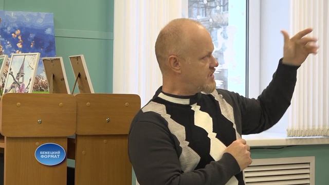 В детской библиотеке открылась выставка картин бежечанина И. Баранова " Какие знакомые лица" смотреть онлайн