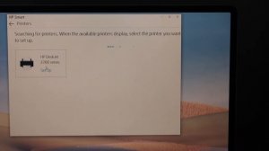 HP DeskJet 2720e Setup Windows 10 Laptop or Computer.