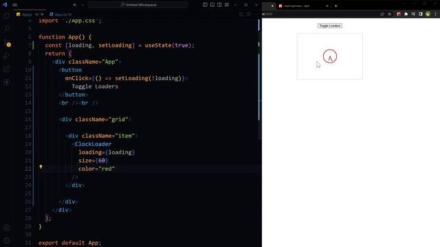 How to Make a Loading Animation in React | Loading Animations in React смотреть онлайн