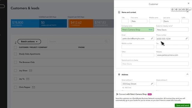 How to add customers in QuickBooks Online смотреть онлайн