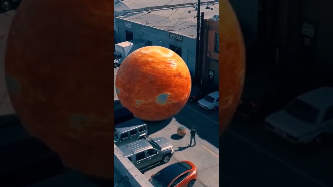 РЕАЛЬНЫЕ размеры солнца! #вселенная #графика #научпоп смотреть онлайн