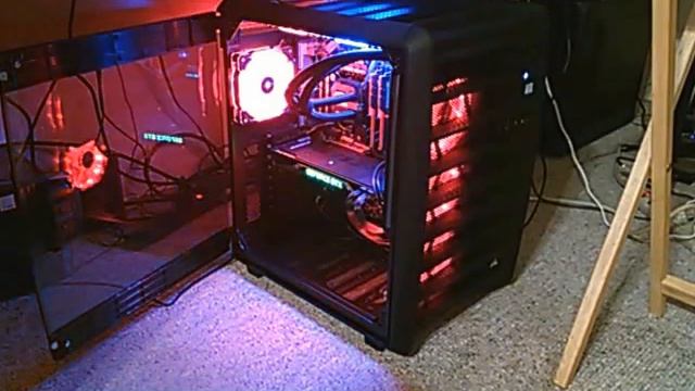 Corsair Air 740 and 6 hd 120 fans setup demo смотреть онлайн