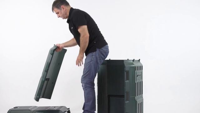Montaż kompostownika Compothermo 340 l / 900 l firmy Prosperplast смотреть онлайн