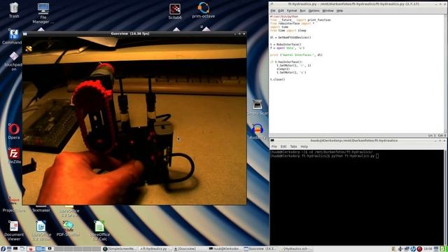fischertechnik hydraulics #3 : Intro, motor, chain, Python, diagnose, test, oops смотреть онлайн