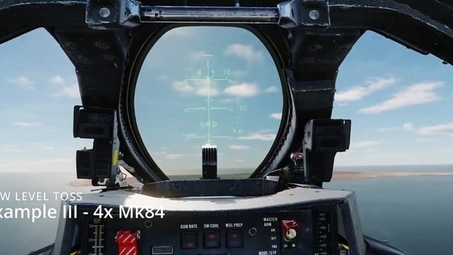 DCS F-14 Snippets: Toss bombing - TCS, Low-level and Self-Lased Dive смотреть онлайн