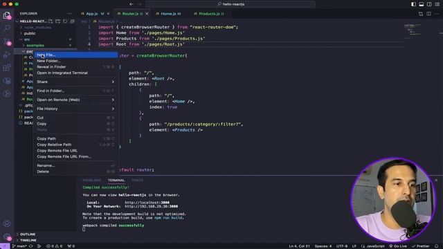 React Routing - Better & scalable Architecture | React tutorial 2023 смотреть онлайн