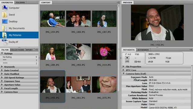 Photoshop CS5 Tutorial Viewing & Editing Metadata Adobe Training Lesson 2.13 смотреть онлайн