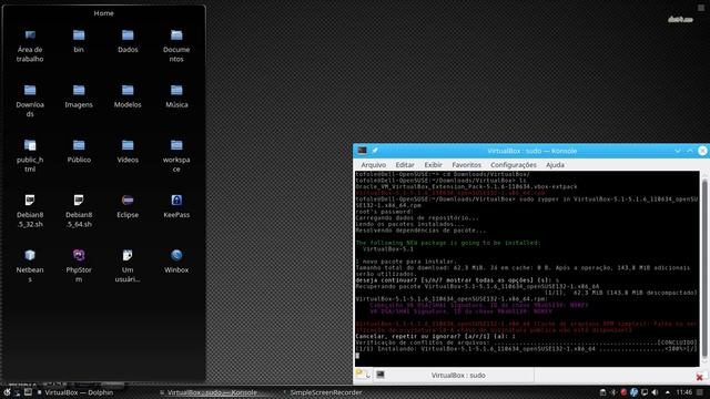 Virtualbox | OpenSUSE Leap 42.1 смотреть онлайн