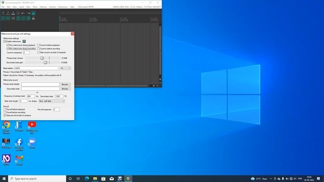 Basic of Metronome: REAPER DAW Tutorial with Screen reader in Hindi смотреть онлайн