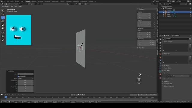 Создаем прикольные обои на телефон в Blender 2.9 | 3d illustration | уроки блендер смотреть онлайн