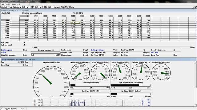 Autronic SMC PnP Evo V - Virtual drive data logger replay смотреть онлайн