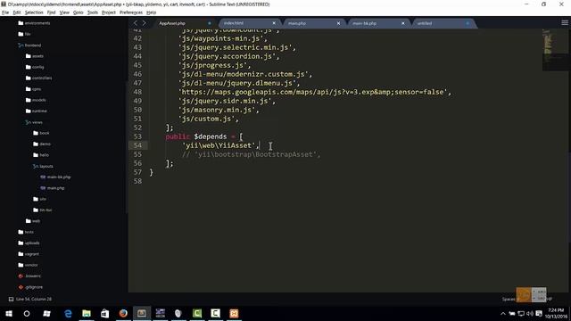 Yii 2 framework bài 14 - thay đổi layout trang chủ từ bản html có sẵn смотреть онлайн