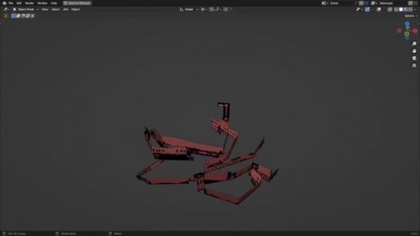 Rain World 3D Map [RW/DP] | (Speed Modeling)