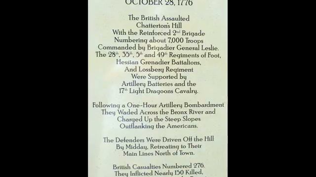 1776 Battle Of White Plains, NY - American Revolution смотреть онлайн