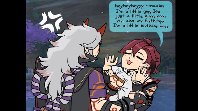 Just a little birthday boyyy [Comic Dub] смотреть онлайн
