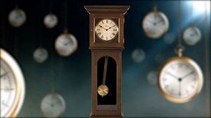 Футаж старинные часы