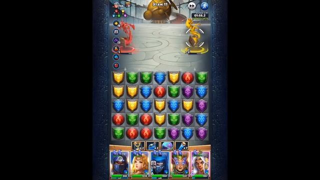 Прохождение башни магии / магов / Советы и нюансы / Империя пазлов / Empires & Puzzles смотреть онлайн