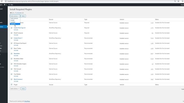Install and import demo data of Sigma WordPress Theme смотреть онлайн