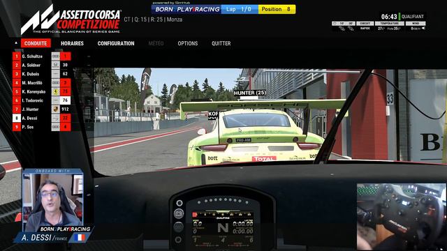 Découverte Assetto Corsa Competizione Version 1.0 - Deuxième journée смотреть онлайн