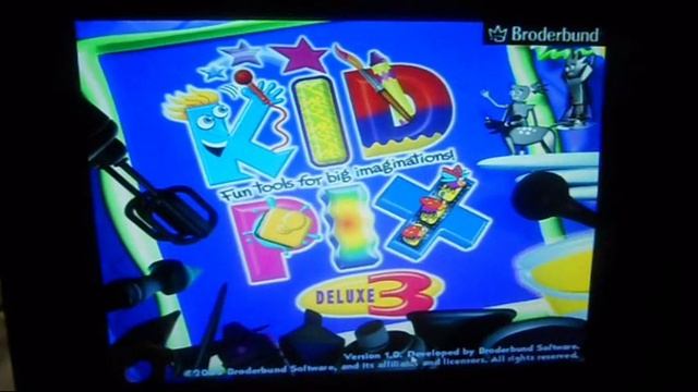 Kid Pix Deluxe 3 Intro смотреть онлайн
