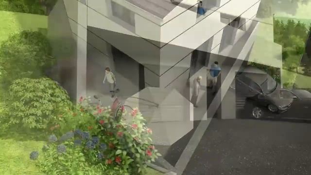 Les Empetières - Dombresson - Vue 3D смотреть онлайн