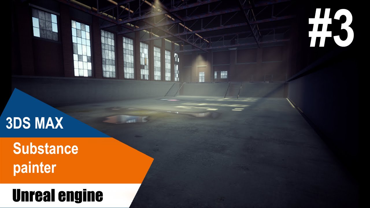 3DS Max/Substance Painter/UE4 - Склад #3 смотреть онлайн
