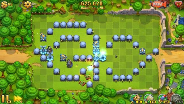 [Fieldrunners 2] Home On Derange Heroic Perfect with Starter towers!! (No Items/Sell) смотреть онлайн