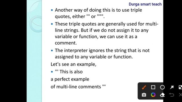Comments in Python смотреть онлайн