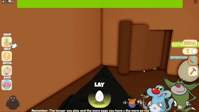 Roblox Chicken Oggy With Cockroaches In Chicken Life Part 2 смотреть онлайн